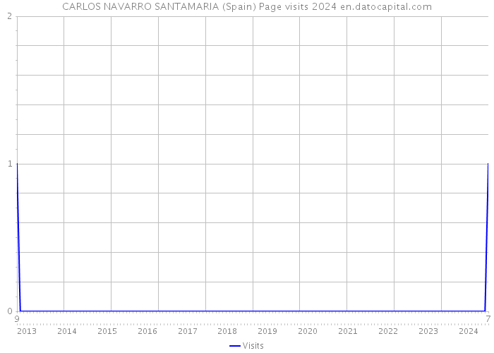 CARLOS NAVARRO SANTAMARIA (Spain) Page visits 2024 