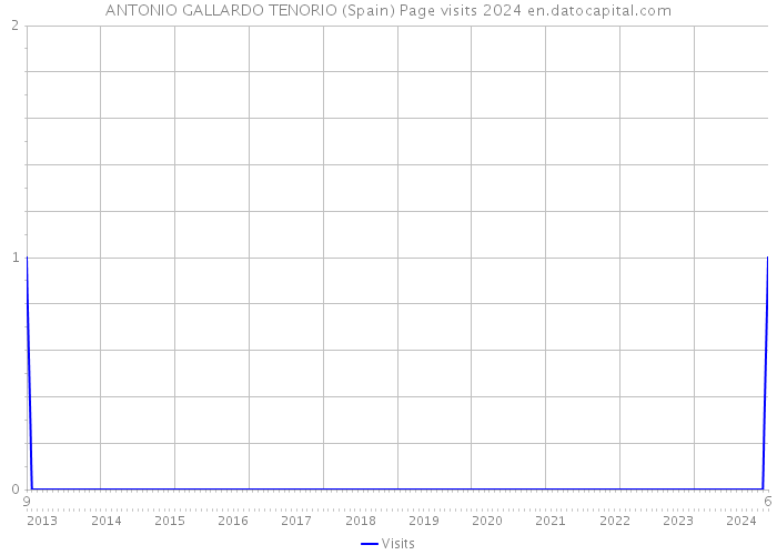 ANTONIO GALLARDO TENORIO (Spain) Page visits 2024 