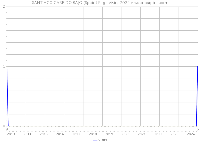 SANTIAGO GARRIDO BAJO (Spain) Page visits 2024 