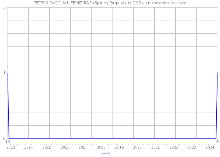 PEDRO PASCUAL FEMENIAS (Spain) Page visits 2024 