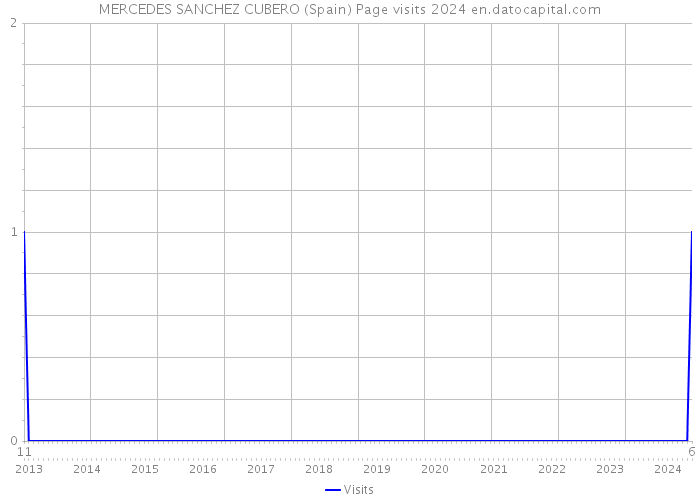 MERCEDES SANCHEZ CUBERO (Spain) Page visits 2024 