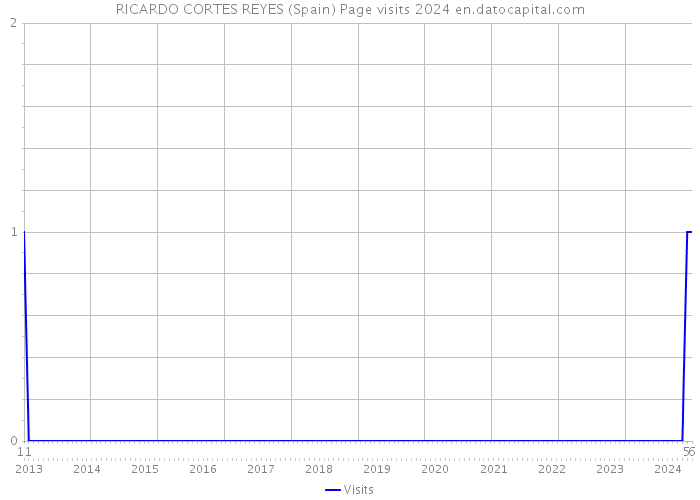 RICARDO CORTES REYES (Spain) Page visits 2024 