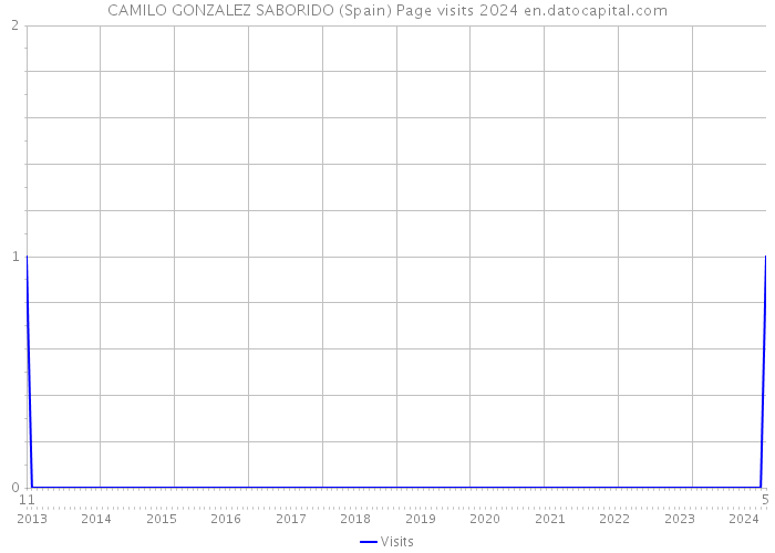 CAMILO GONZALEZ SABORIDO (Spain) Page visits 2024 
