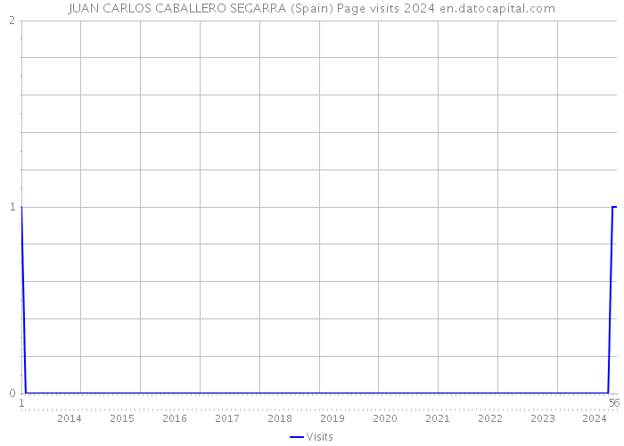 JUAN CARLOS CABALLERO SEGARRA (Spain) Page visits 2024 