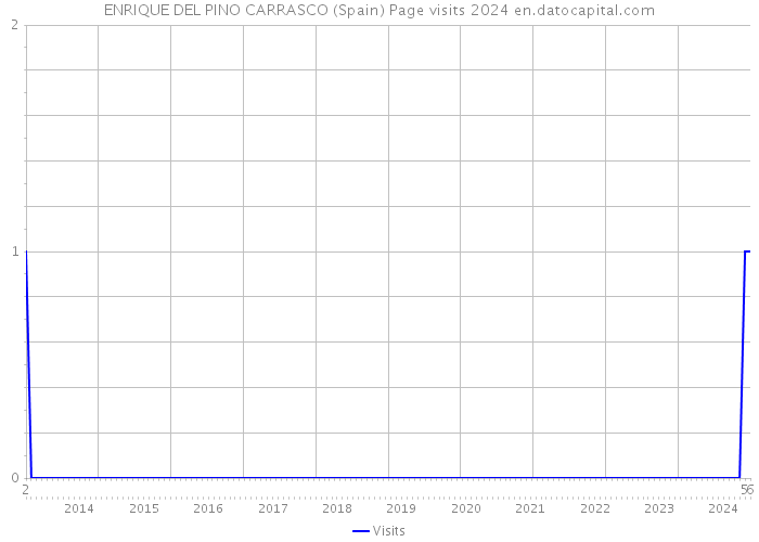 ENRIQUE DEL PINO CARRASCO (Spain) Page visits 2024 
