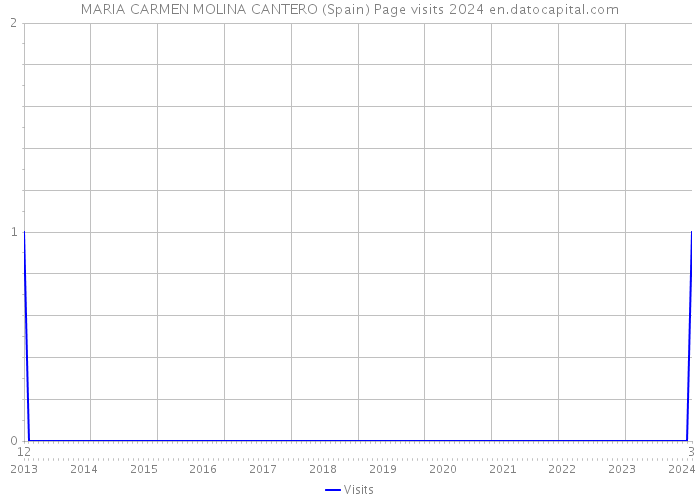 MARIA CARMEN MOLINA CANTERO (Spain) Page visits 2024 