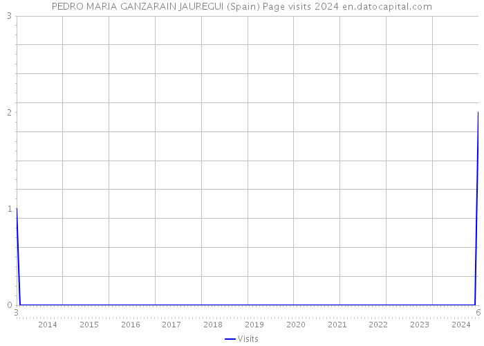 PEDRO MARIA GANZARAIN JAUREGUI (Spain) Page visits 2024 