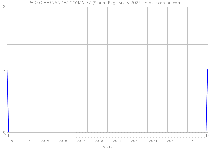 PEDRO HERNANDEZ GONZALEZ (Spain) Page visits 2024 