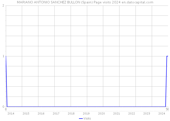 MARIANO ANTONIO SANCHEZ BULLON (Spain) Page visits 2024 