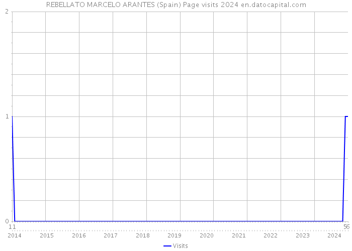 REBELLATO MARCELO ARANTES (Spain) Page visits 2024 
