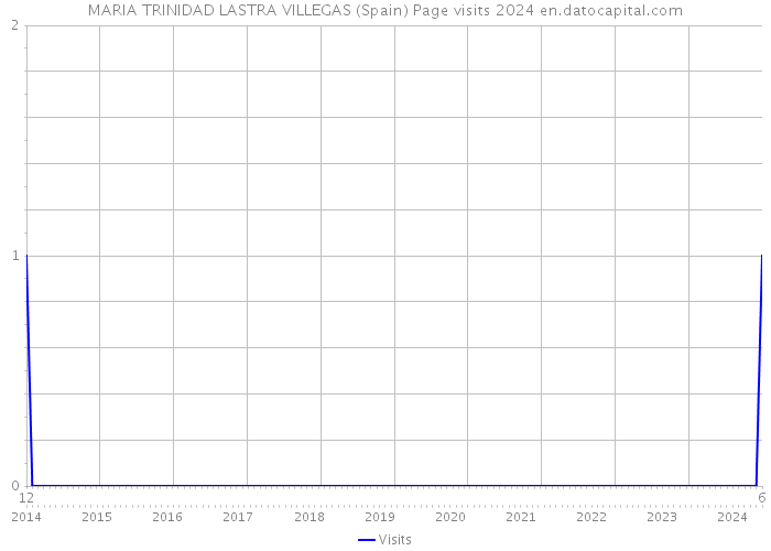 MARIA TRINIDAD LASTRA VILLEGAS (Spain) Page visits 2024 