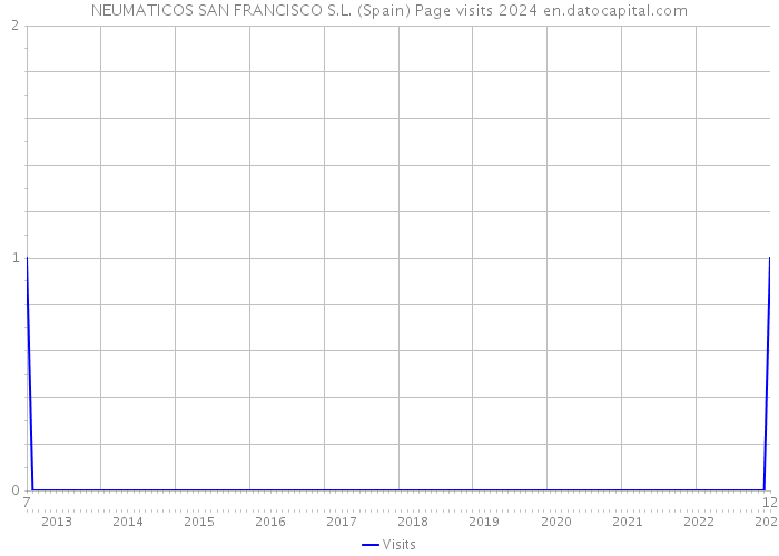 NEUMATICOS SAN FRANCISCO S.L. (Spain) Page visits 2024 