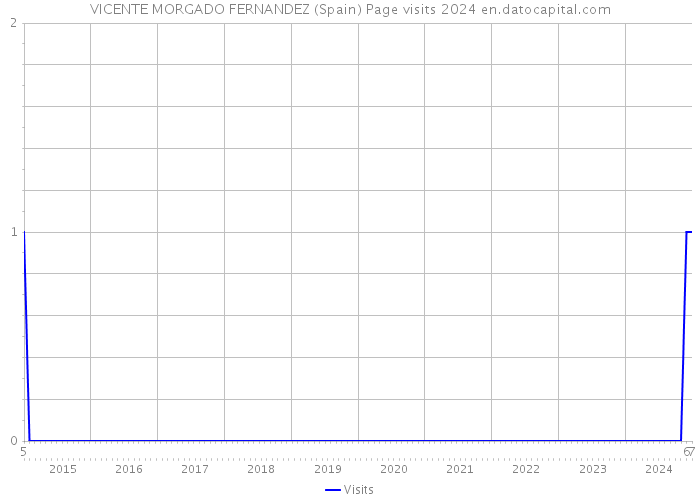VICENTE MORGADO FERNANDEZ (Spain) Page visits 2024 