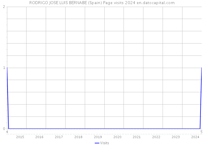 RODRIGO JOSE LUIS BERNABE (Spain) Page visits 2024 