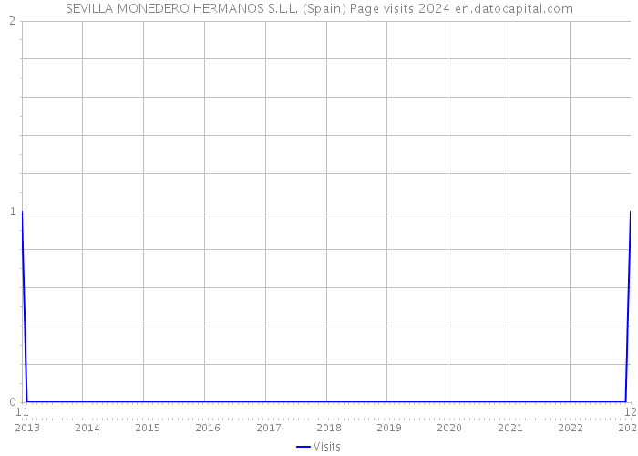 SEVILLA MONEDERO HERMANOS S.L.L. (Spain) Page visits 2024 