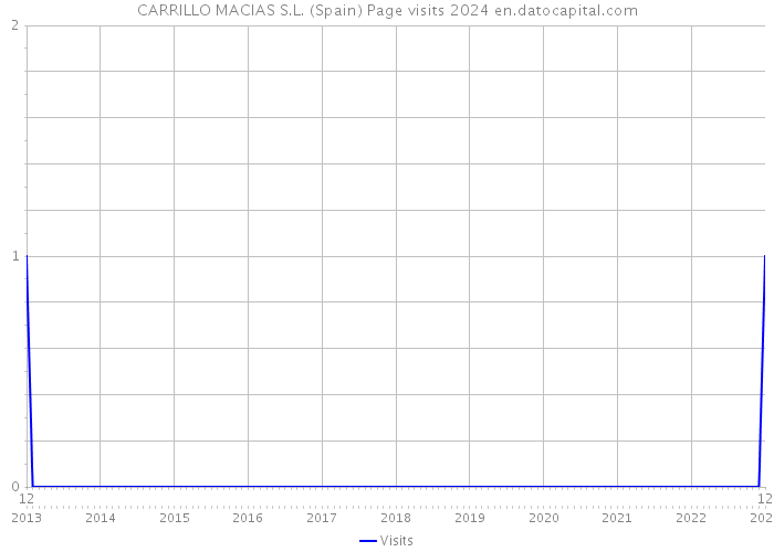 CARRILLO MACIAS S.L. (Spain) Page visits 2024 