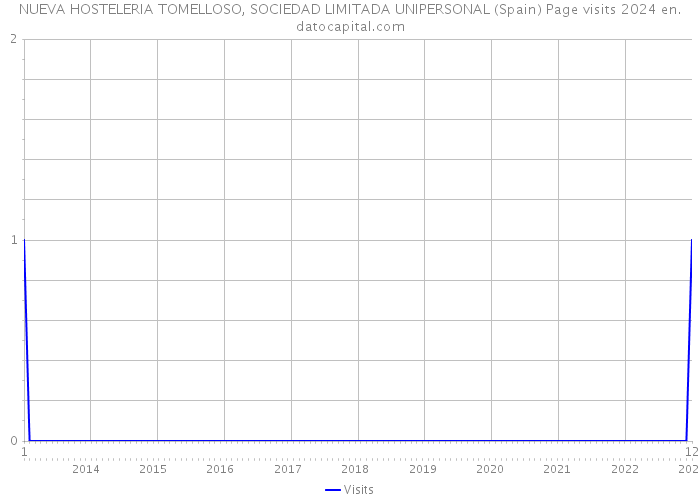 NUEVA HOSTELERIA TOMELLOSO, SOCIEDAD LIMITADA UNIPERSONAL (Spain) Page visits 2024 