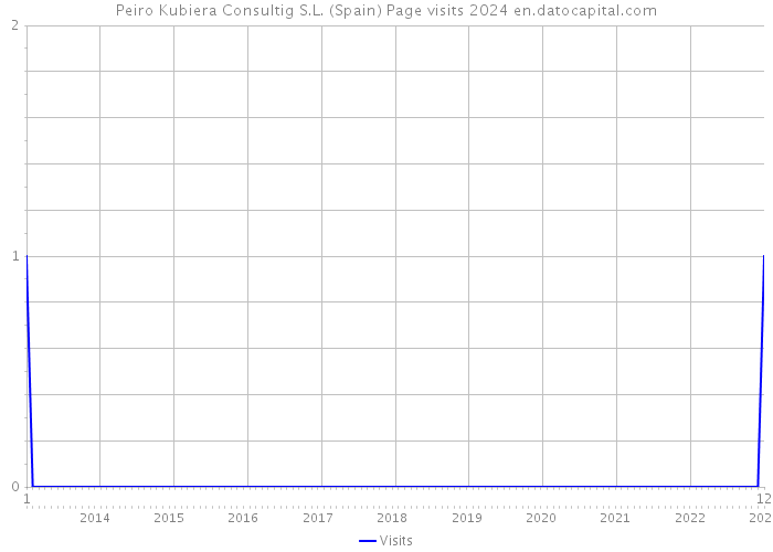 Peiro Kubiera Consultig S.L. (Spain) Page visits 2024 