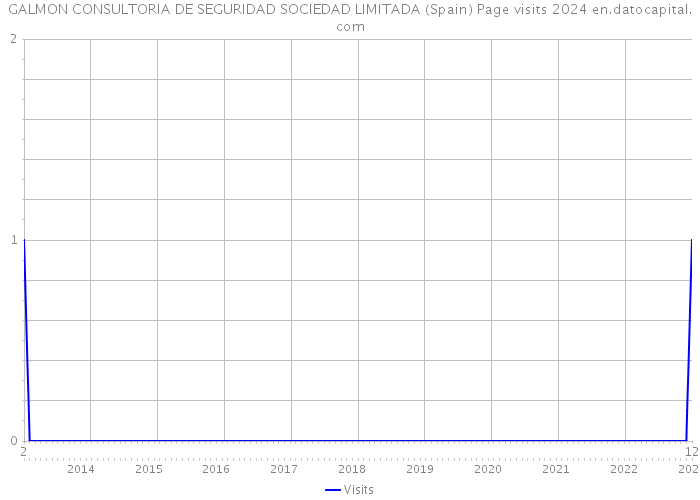 GALMON CONSULTORIA DE SEGURIDAD SOCIEDAD LIMITADA (Spain) Page visits 2024 