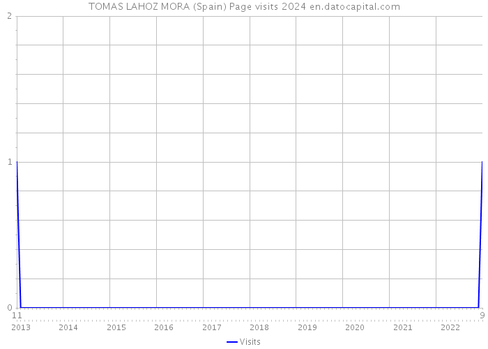 TOMAS LAHOZ MORA (Spain) Page visits 2024 