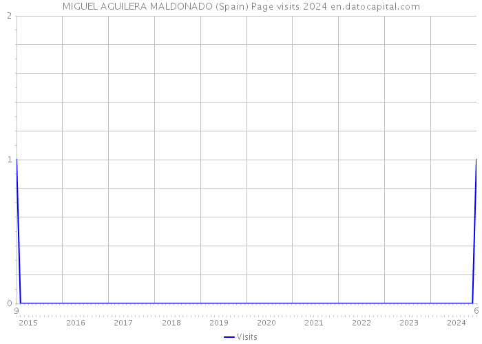 MIGUEL AGUILERA MALDONADO (Spain) Page visits 2024 