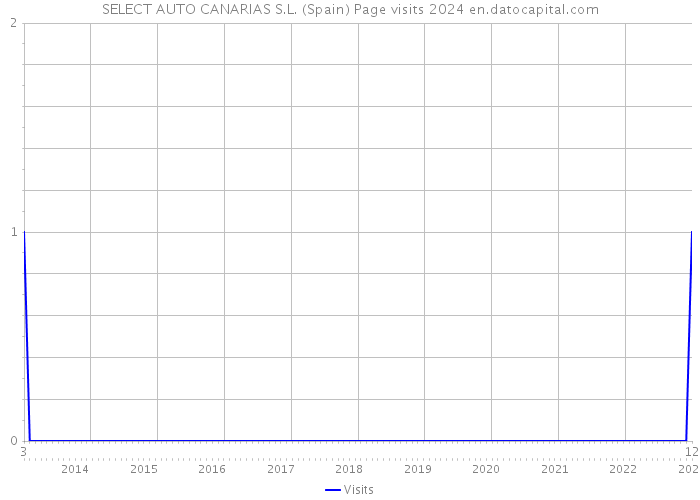 SELECT AUTO CANARIAS S.L. (Spain) Page visits 2024 
