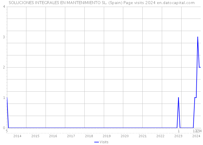 SOLUCIONES INTEGRALES EN MANTENIMIENTO SL. (Spain) Page visits 2024 