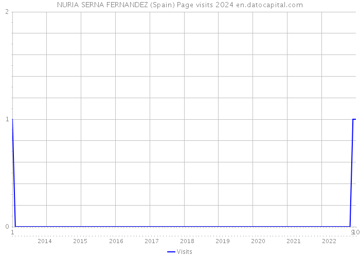 NURIA SERNA FERNANDEZ (Spain) Page visits 2024 