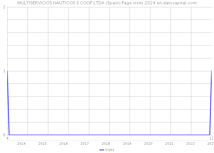 MULTISERVICIOS NAUTICOS S COOP LTDA (Spain) Page visits 2024 