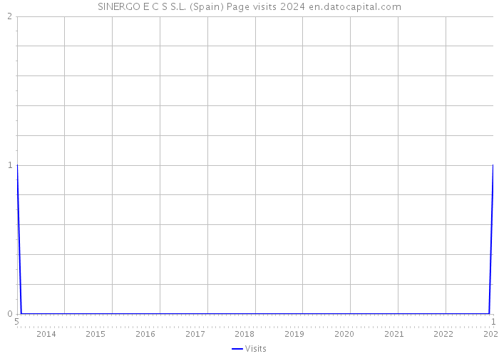 SINERGO E C S S.L. (Spain) Page visits 2024 