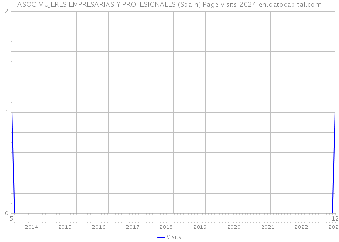 ASOC MUJERES EMPRESARIAS Y PROFESIONALES (Spain) Page visits 2024 