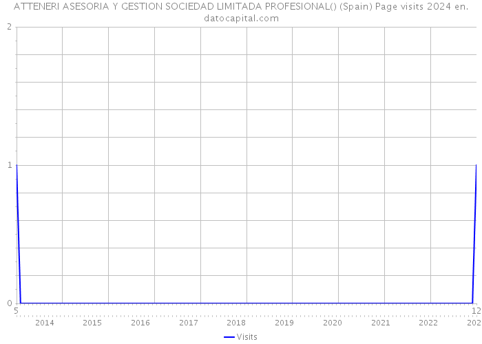 ATTENERI ASESORIA Y GESTION SOCIEDAD LIMITADA PROFESIONAL() (Spain) Page visits 2024 