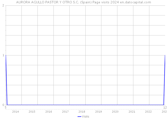 AURORA AGULLO PASTOR Y OTRO S.C. (Spain) Page visits 2024 