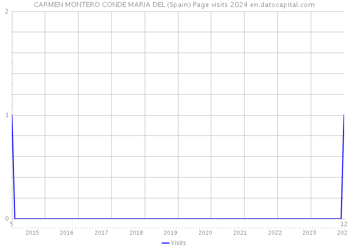 CARMEN MONTERO CONDE MARIA DEL (Spain) Page visits 2024 