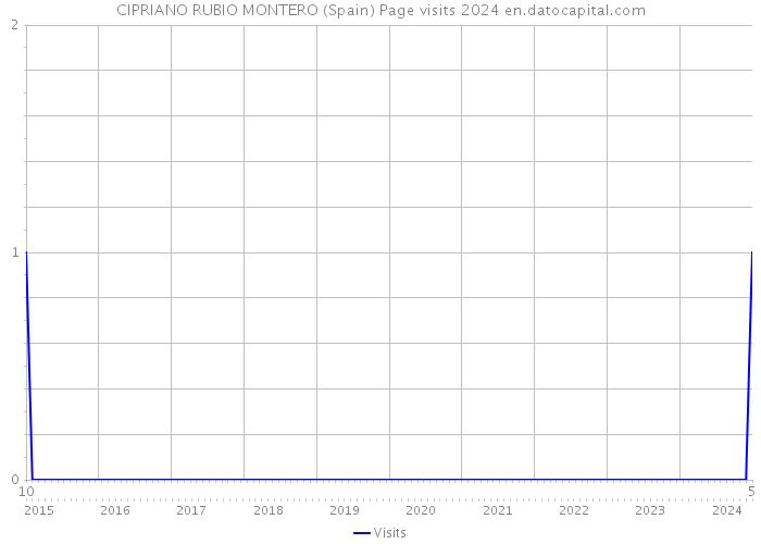 CIPRIANO RUBIO MONTERO (Spain) Page visits 2024 