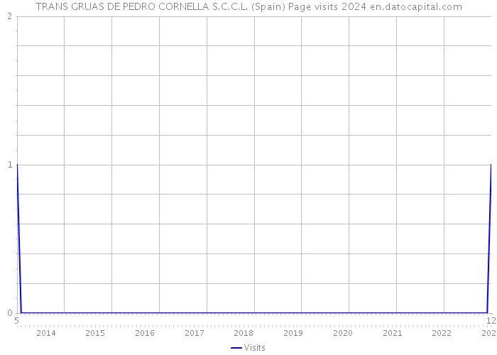 TRANS GRUAS DE PEDRO CORNELLA S.C.C.L. (Spain) Page visits 2024 