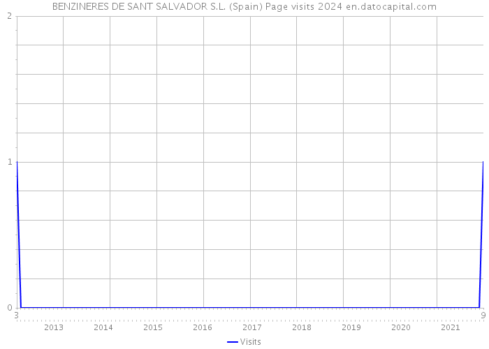 BENZINERES DE SANT SALVADOR S.L. (Spain) Page visits 2024 