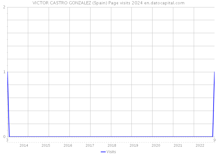 VICTOR CASTRO GONZALEZ (Spain) Page visits 2024 