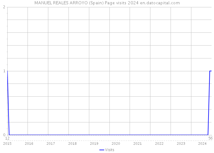 MANUEL REALES ARROYO (Spain) Page visits 2024 
