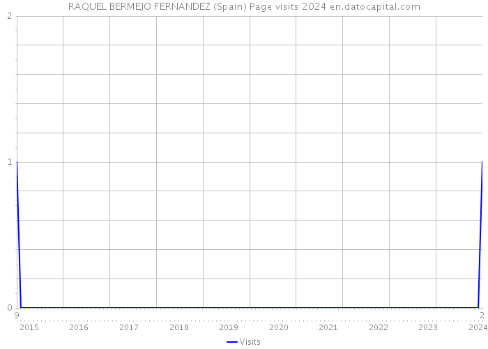 RAQUEL BERMEJO FERNANDEZ (Spain) Page visits 2024 