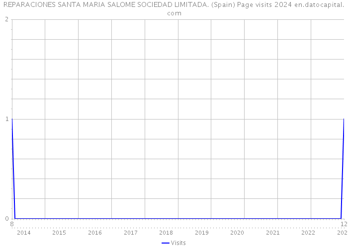 REPARACIONES SANTA MARIA SALOME SOCIEDAD LIMITADA. (Spain) Page visits 2024 