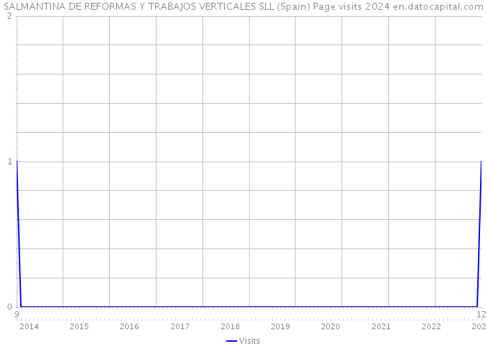 SALMANTINA DE REFORMAS Y TRABAJOS VERTICALES SLL (Spain) Page visits 2024 