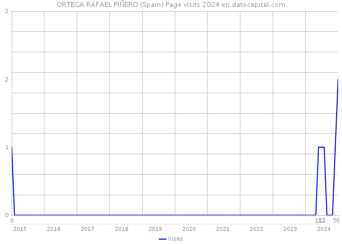 ORTEGA RAFAEL PIÑERO (Spain) Page visits 2024 