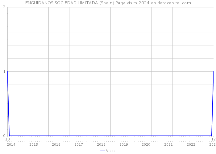 ENGUIDANOS SOCIEDAD LIMITADA (Spain) Page visits 2024 