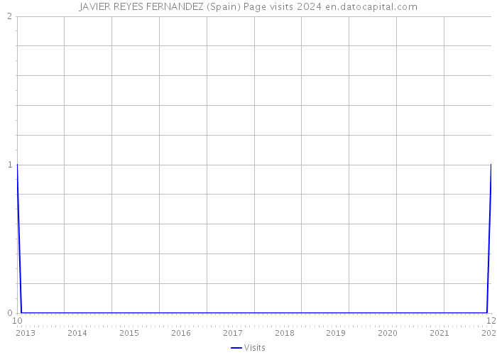 JAVIER REYES FERNANDEZ (Spain) Page visits 2024 