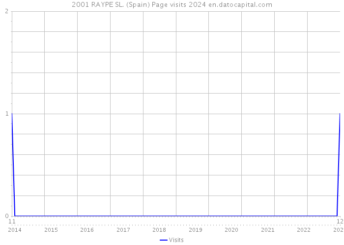 2001 RAYPE SL. (Spain) Page visits 2024 