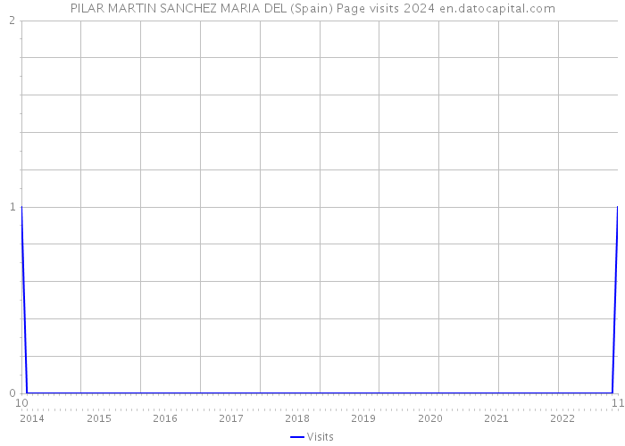 PILAR MARTIN SANCHEZ MARIA DEL (Spain) Page visits 2024 