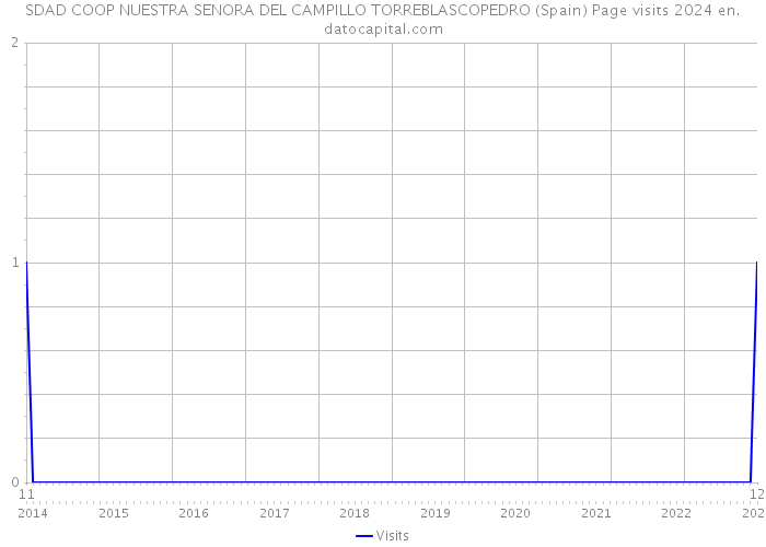 SDAD COOP NUESTRA SENORA DEL CAMPILLO TORREBLASCOPEDRO (Spain) Page visits 2024 
