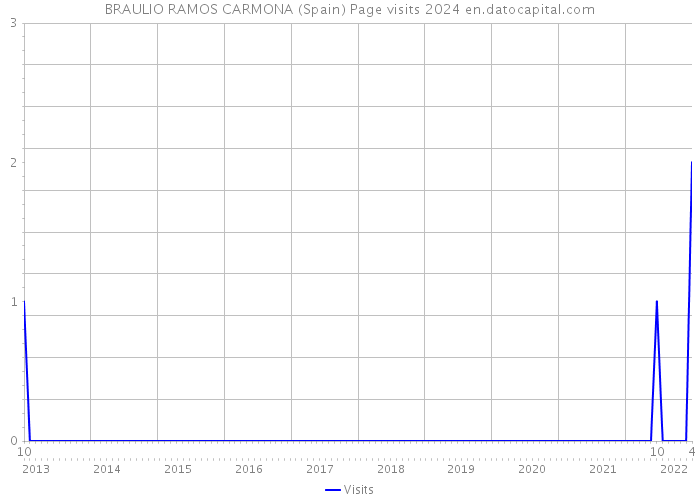 BRAULIO RAMOS CARMONA (Spain) Page visits 2024 