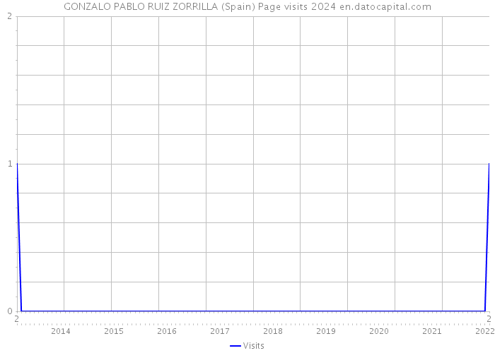 GONZALO PABLO RUIZ ZORRILLA (Spain) Page visits 2024 